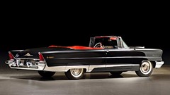 Retro convertible Lincoln luxury 1956 vintage cars Lincoln 