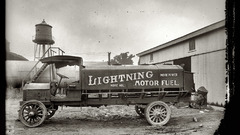 Retro grayscale monochrome oldtimer