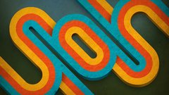 Retro lines New from sos stripy