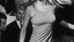 Retro monochrome Actress grayscale Brigitte Bardot