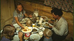 Retro vintage USA colored 1940