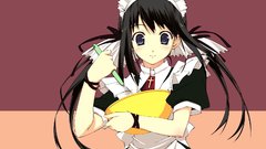 Ribbons bowls twintails blush