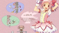 Ribbons pink hair mahou