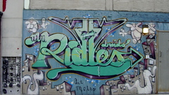 Ridles graffiti high