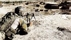 Rifles American soldier Afghanistan