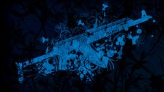 Rifles Guns weapons AKM