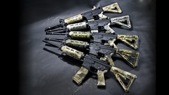 Rifles Guns weapons camouflage