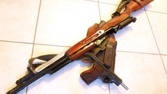 Rifles pistols weapons SKS
