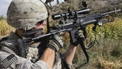 Rifles soldiers assault rifle