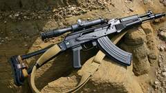 Rifles weapons ak-47 ak-104