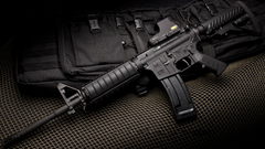 Rifles weapons eotech ar-15