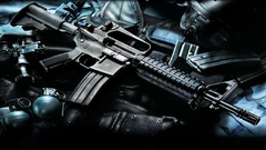 Rifles weapons Grenades