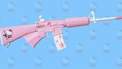 Rifles weapons hello kitty