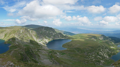 Rila lakes Circus panorama