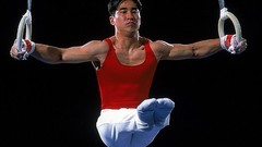 Rings athletic muscles