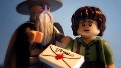 Rings Frodo Gandalf LEGO The Lord Of The Rings