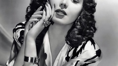 Rings grayscale portraits Ann