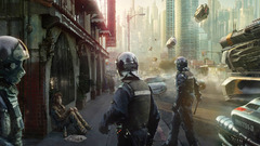 Riots police fantasy art