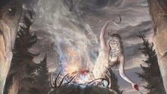 Ritual witches fantasy art Pagan