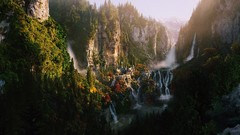Rivendell the lord of the rings valleys