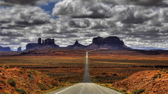 Road desert marker dykuma mile