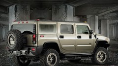 Roads safari vehicles Hummer H2