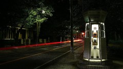 Roads street lights phone