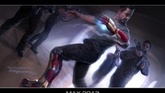 Robert downey jr concept art tony stark iron man 3 Ryan 