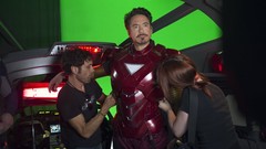 Robert downey jr tony stark Set Photos The Avengers (movie) 