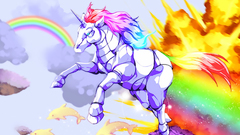 Robot unicorn attack