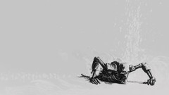 Robot warhammer 40 000 Necrons artwork warhammer 40k video 