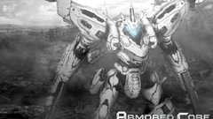 Robot white mecha Armored
