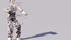 Robot white Technology mechanical