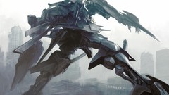 Robots Anime artwork fantasy art mecha Armored Core