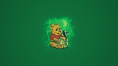 Robots Bears honey star wars Winnie the Pooh minimalistic Death 