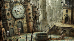 Robots clocks machinarium wheelchair