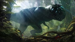 Robots Dinosaurs digital art