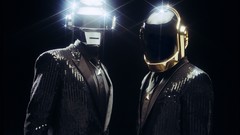 Robots DJ suit daft punk helmets funky musicians electronic 
