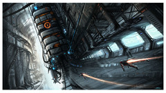 Robots futuristic science fiction