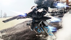 Robots mecha jet aircraft Armored Core