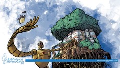 Robots soldiers Castles totoro illustrations artwork Castle in 