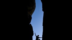 Rock climbing Sports silhouettes relaxation