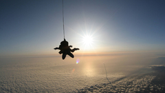 Rocket skydive