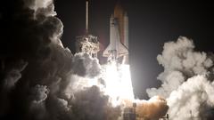 Rockets space shuttle launch
