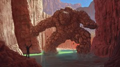 Rocks canyon Golem artwork