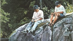 Rocks fishing Len Gibbs