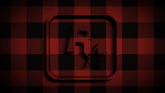 Rockstar games logos tartan