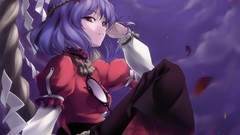 Rokuwata tomoe clouds touhou