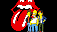 Rolling stones The simpsons