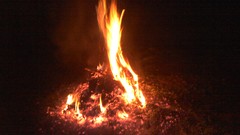 Romania campfire